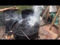 Blacksmithing  heyden allball portable forge