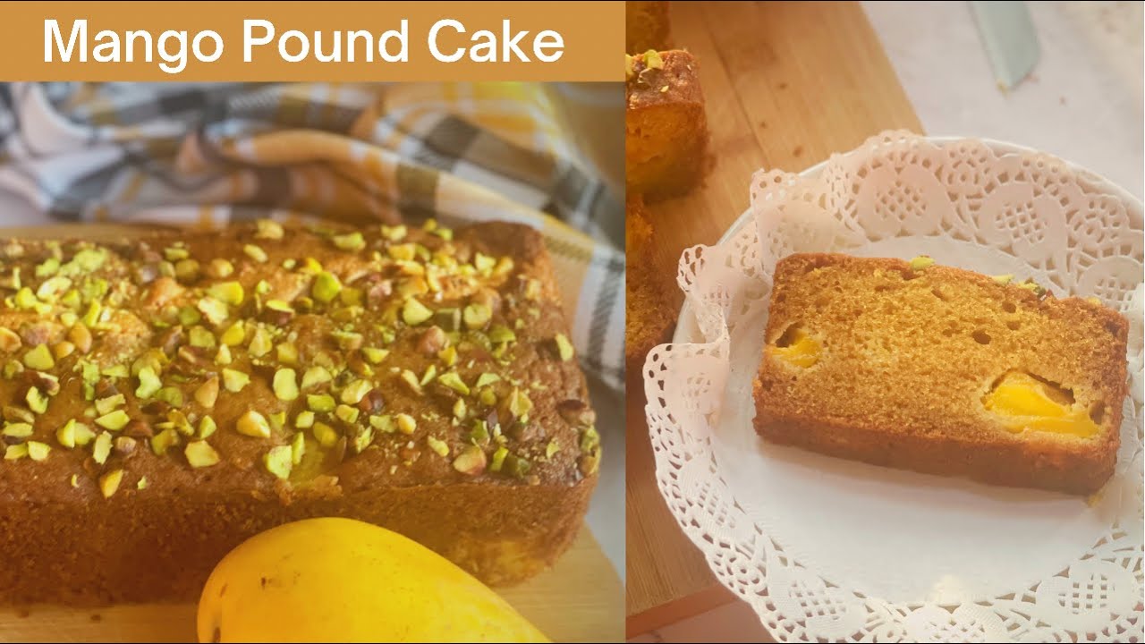 MANGO POUND CAKE RECIPE ! MANGO BUTTER CAKE RECIPE | MANGO TEA TIME CAKE | HOW TO MAKE MANGO CAKE | Deepali Ohri