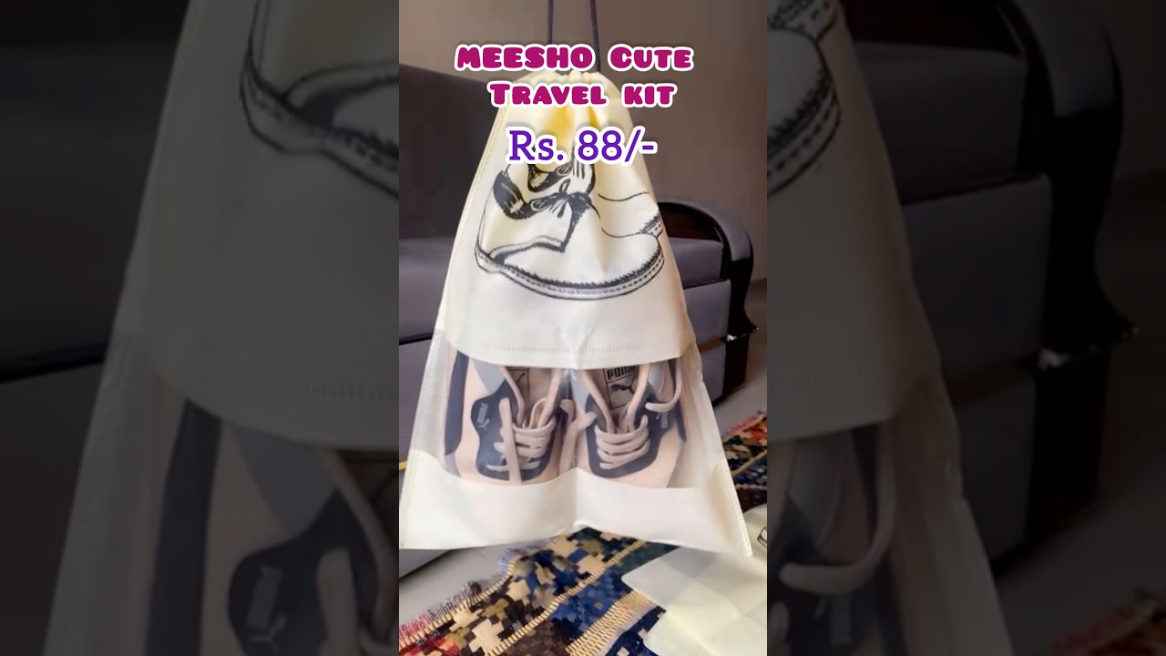 Extracted from Meesho cute travel kit