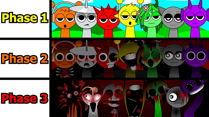 Incredibox Sprunki Mix: Phase 1 VS Phase 2 VS Phase 3