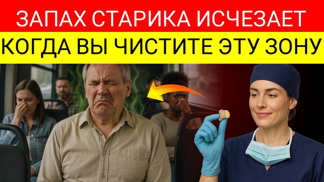 Неприятный Запах У Пожилых Людей. Хорошо Мойте Эту Зону!
