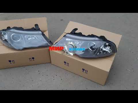 Daewoo Nexia 2 m150 фары передние новые неоригинал оптика линза фонарь Деу Нексиа 150 м150 МирКузова