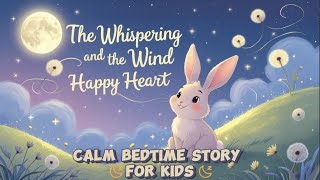 The Whispering Wind 🌬️ | A Gentle Bedtime Story for Calm Hearts 💖 | Sleepytime with Luma the Bunny