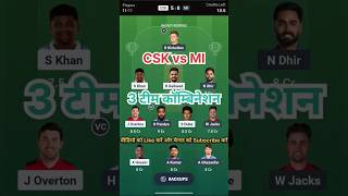 CSK vs MI Today Match Prediction | Chennai Super Kings vs Mumbai Indians | CSK VS MI