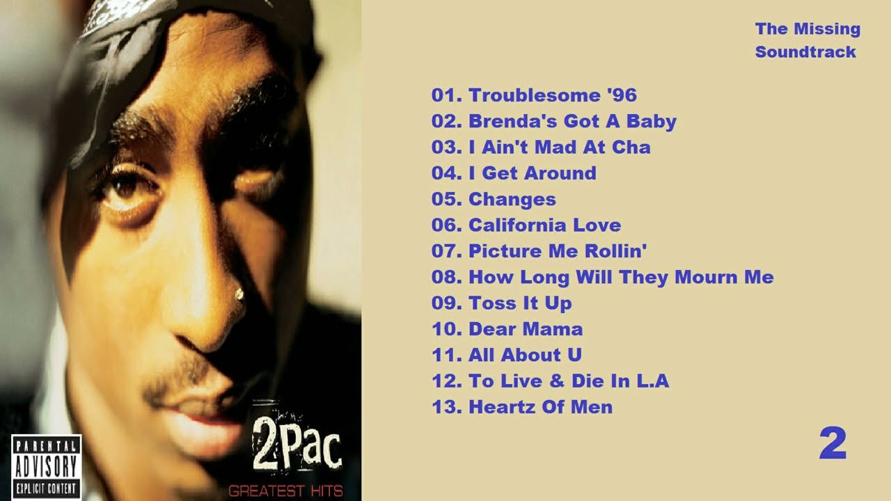 2pac greatest hits album cover