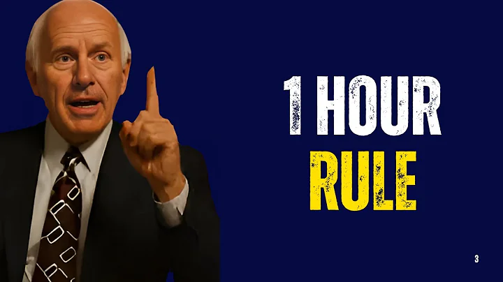 One Hour a Day Can Change Your Life -- JIM ROHN Best Motivational Speech  | PEAK MINDSET