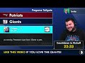 Giants vs. Patriots Live Streaming Scoreboard, Free Play-By-Play, Highlights | NFL Preseason Week 3