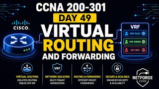 CCNA Day 49: VRF (Virtual Routing & Forwarding)