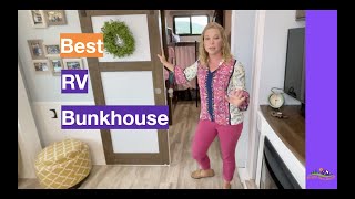 Best Bunkhouse RV | Tiny Home RV Tour | Grand Design Solitude 3740BH-R | a Full-time Family w/ twins