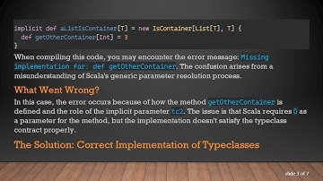 Understanding Typeclasses in Scala: Returning Values from Methods