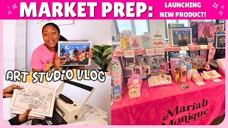 First Craft Market Launch! New Coloring Books &amp; Last-Minute Prep