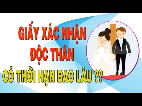 Video Giấy xác nhận tình trạng hôn nhân có giá trị bao lâu? - youtube