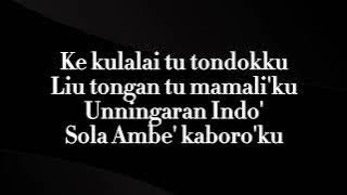 Download lagu Lirik Lagu Toraja - Mamali'ku O Indo' Ambe' - Echa To'dang ft Dea To'dang