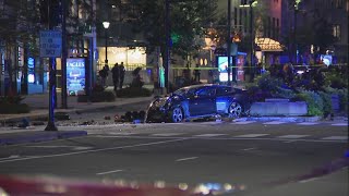 Drivers face delays downtown after several early-morning crashes