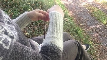 Spinning on a supported spindle – close-ups