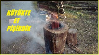 Kütükte Et Pi̇şi̇rdi̇k Kamp