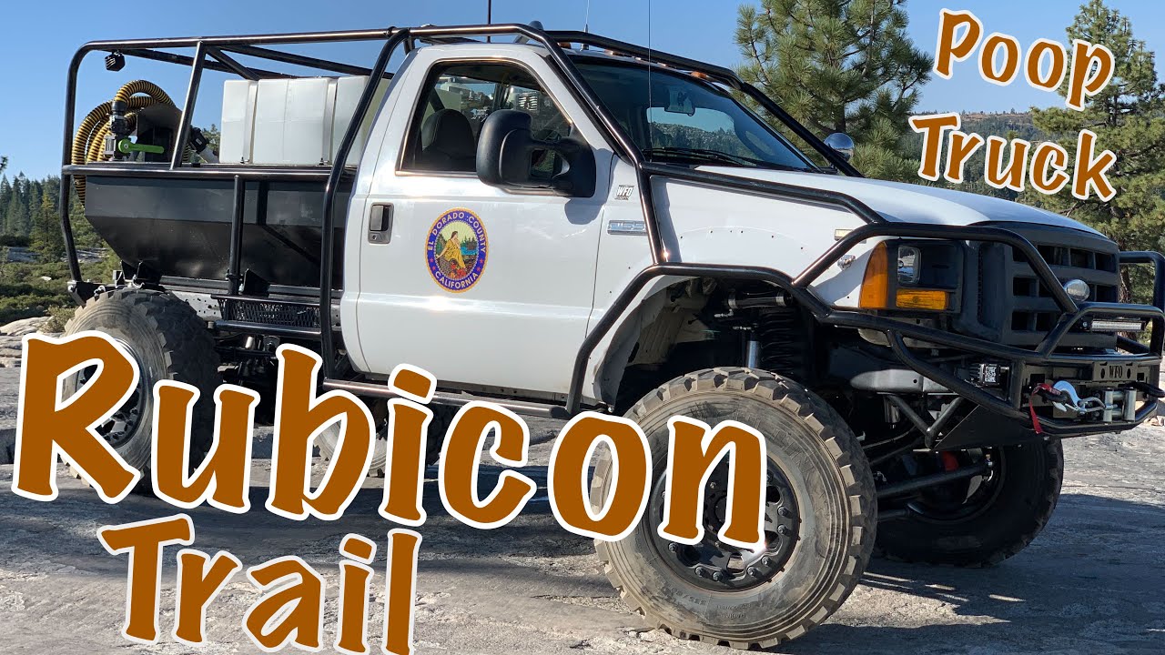 Rubicon Trail F-550 Poop Truck на 41-дюймовых шинах Michelin