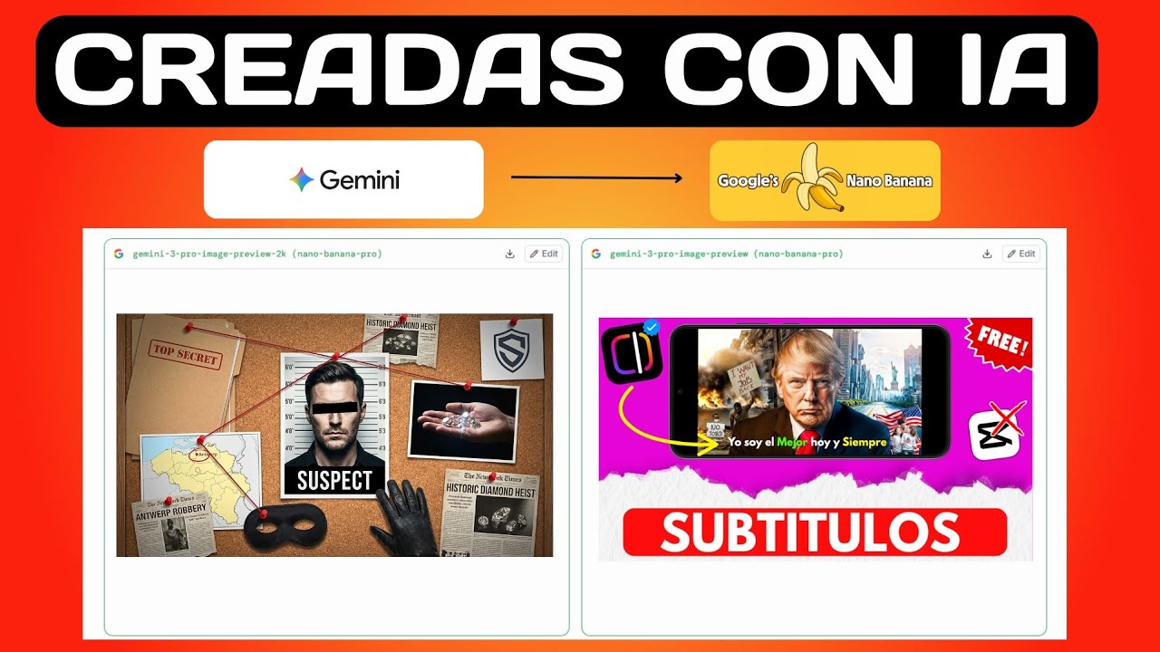 Cómo Crear Miniaturas Profesionales con IA (ChatGPT + Gemini 3 Pro) ✅️