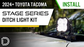2024+ Toyota Tacoma Easy Ditch Light Install! | Diode Dynamics