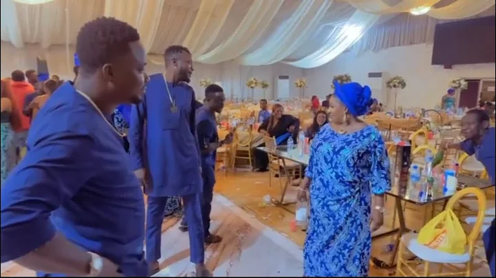 Watch the Clash that happened between Omo banke, Mide Martins and Afeez Owo @ Adeniyi Johnson naming