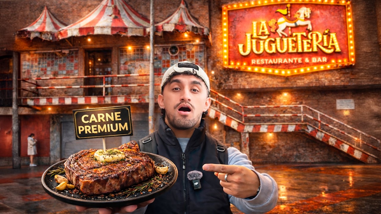 EL RESTAURANTE MAS RARO DE BOGOTA | LA JUGUETERIA