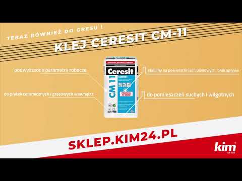 Wideo: Klej Ceresit: Charakterystyka Techniczna Produktu Do Płytek, Opcje Materiałowe CM-11 I Plus, Zużycie Kleju Na 1 M2, Opakowanie Produktu O Objętości 25 Kg