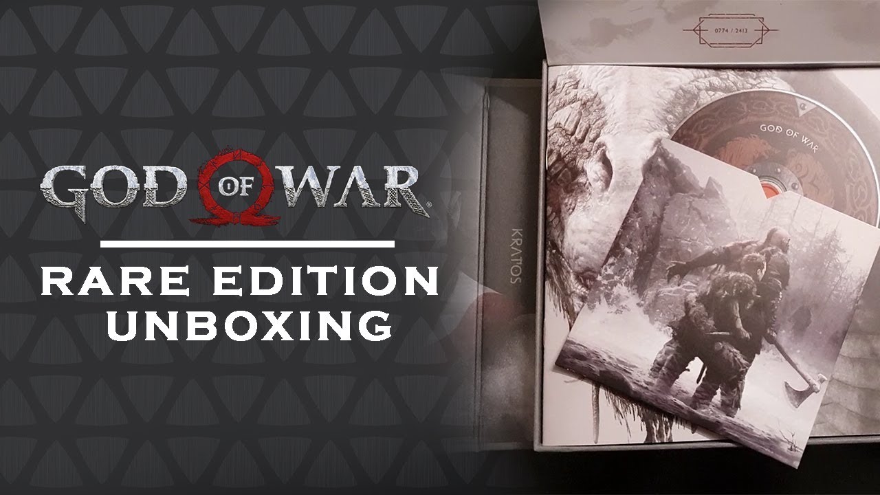GOD OF WAR - RARE EDITION aka PRESS KIT | Unboxing [774/2413]