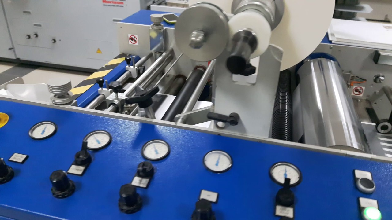 Foliarka D&K Jupiter laminator automat YouTube