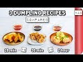 3 Dumpling Recipes COMPARED