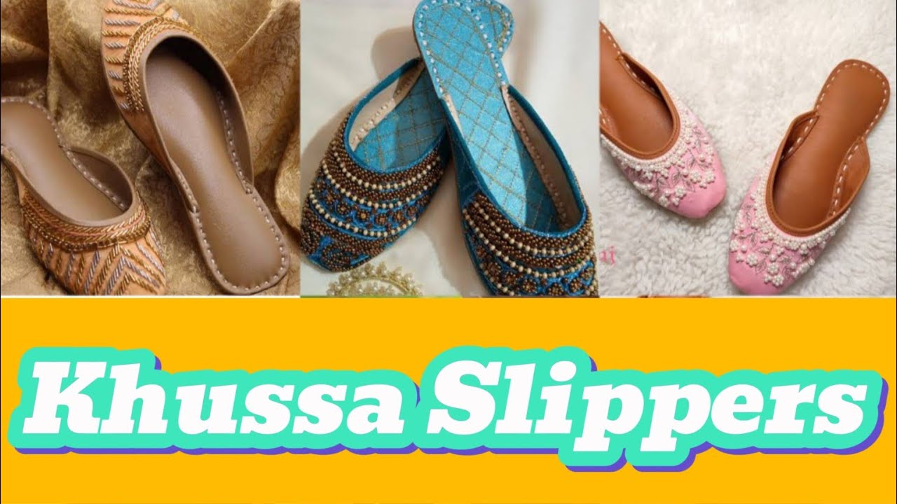 Khussa Slippers Design 2023 || Khussa chappal Design || Latest Khussa chappal