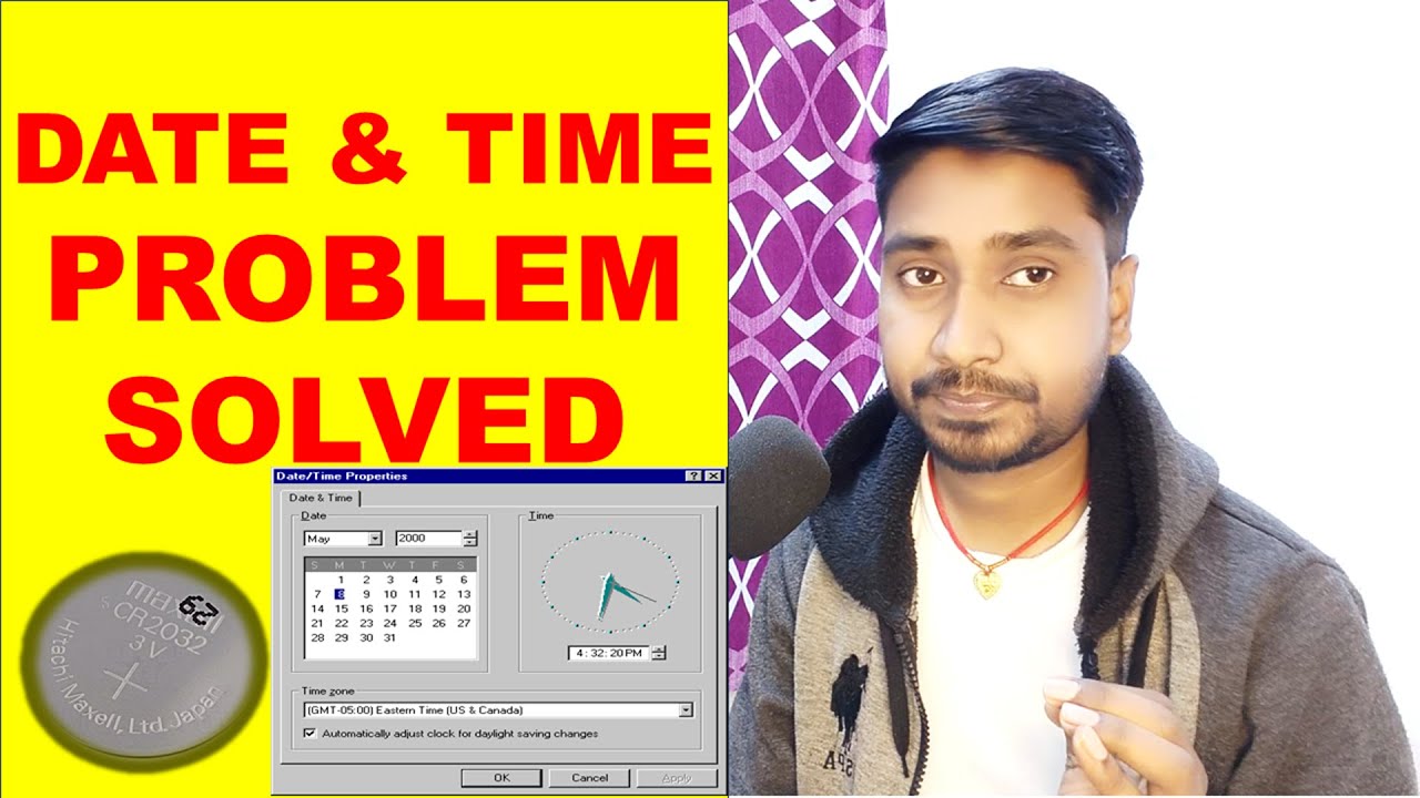 Computer Date and Time Problem 100% Solved Information | 