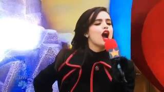 Sofia Carson's performance at the Macy's Thanksgiving Day Parade