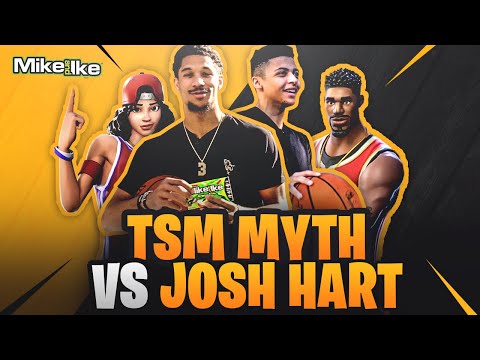 Myth vs Josh Hart | Mike and Ike Fortnite Challenge