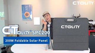 CTOLITY SPC200 Foldable 200W Solar Panel – Is It Worth It