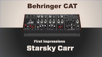 Behringer CAT // Unboxing and First Impressions