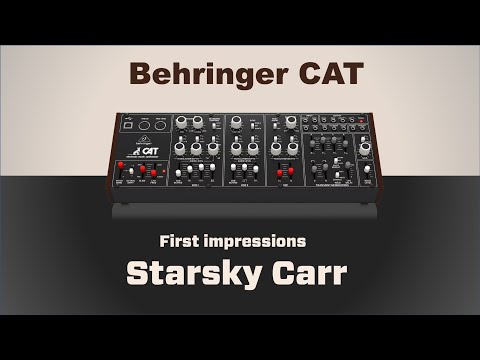 Behringer CAT: Unboxing and First Impressions