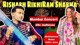 Goosebumps 🤯 Rishabh Sharma Live in Mumbai | 20K Crowd, Sitar for Mental Health 🥹 Shiv Kailash ✨️