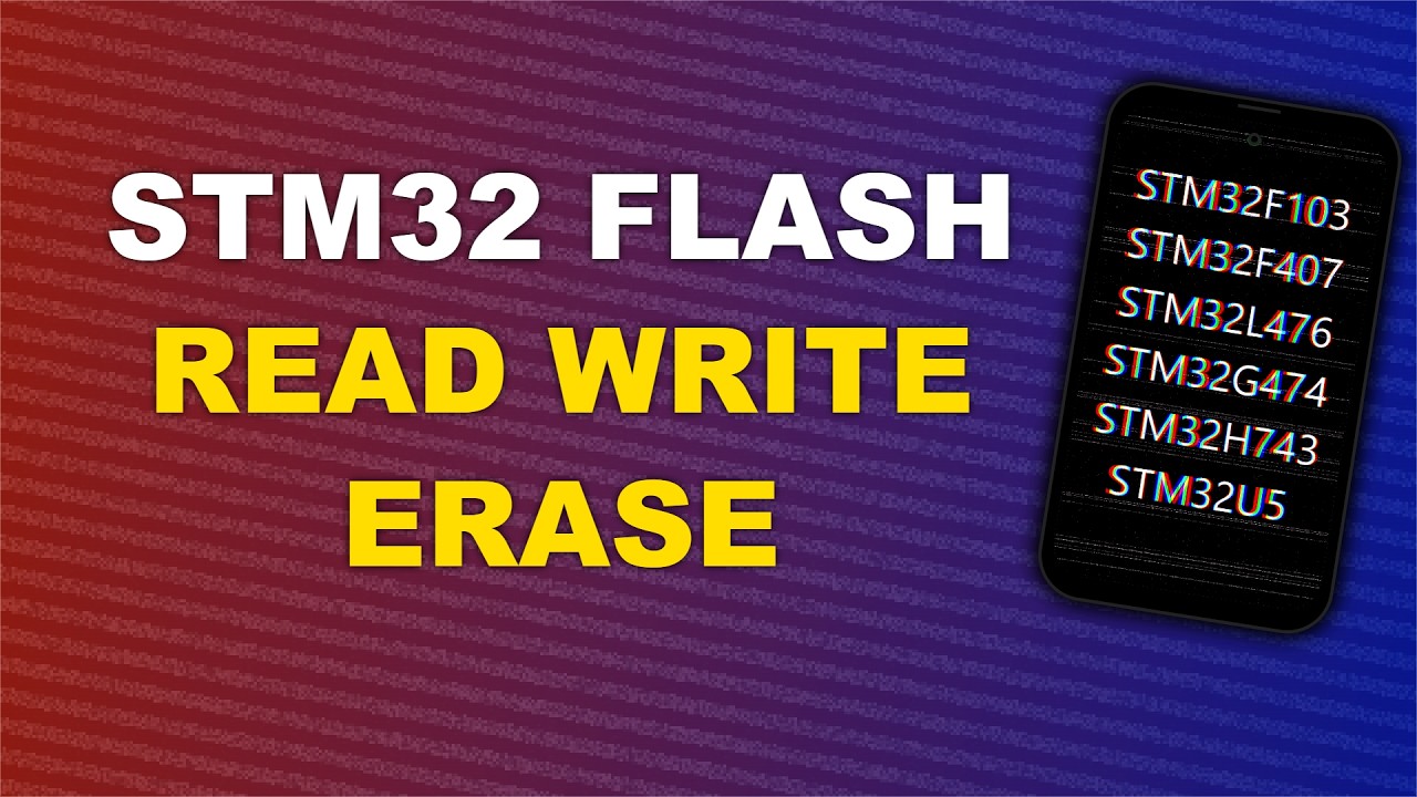 STM32 Flash Programming Read/Write/Erase Explained — F1, F4, L4, G4, H7 ...