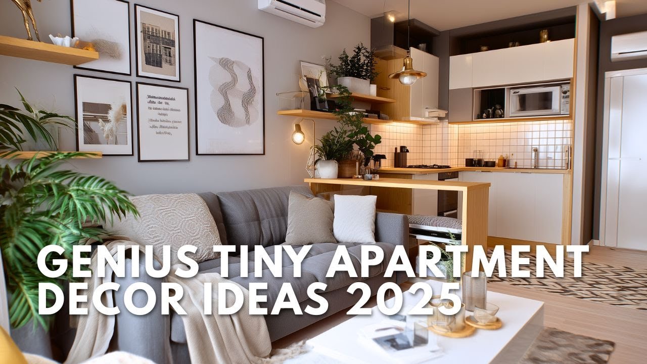 Genius Tiny Apartment Decor Ideas 2025 | Transform Small Spaces with ...