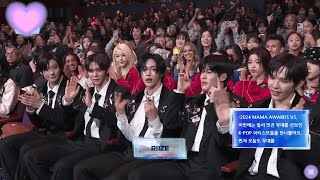 241121 Riize 라이즈 Interview With Eric Nam 2024 Mama In La