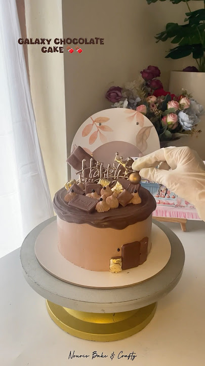 Galaxy Chocolate Cake 🍫/#shorts #shorts feed