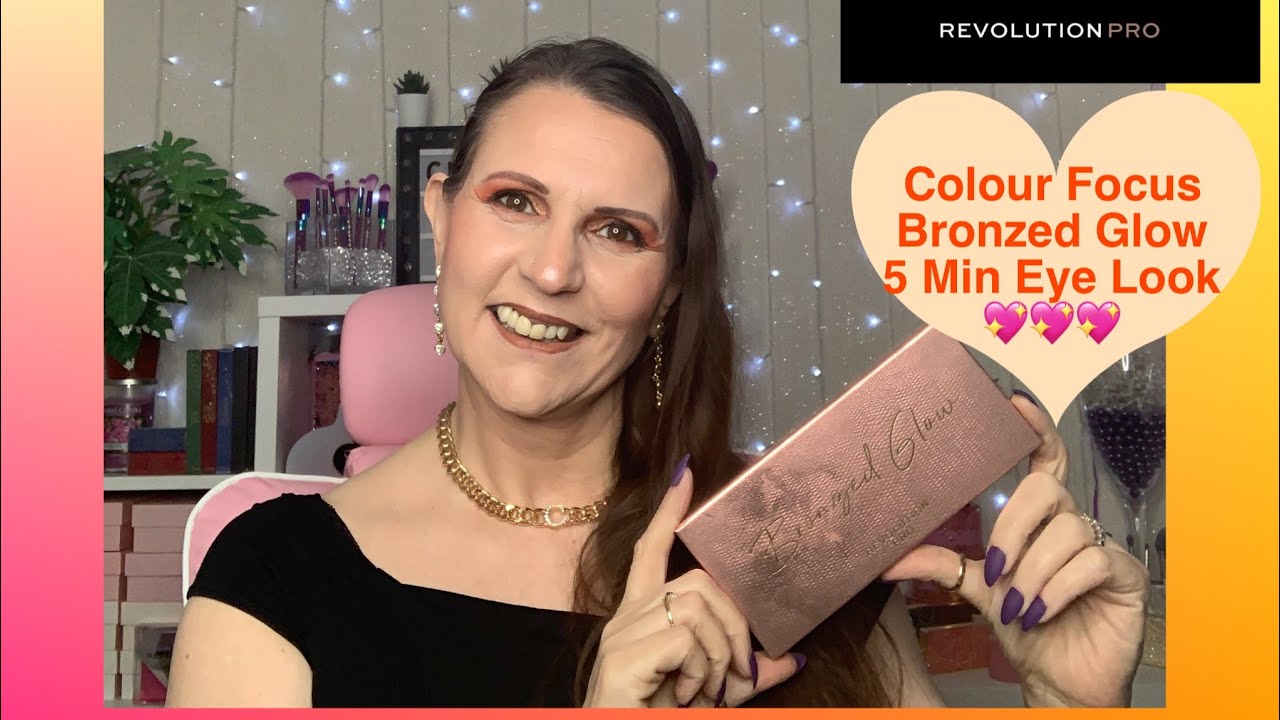 Revolution Pro Bronzed Glow 5 Minute Eye Look💖💖💖 YouTube