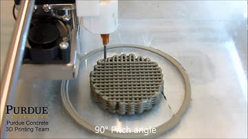 3D printed cement paste with Bouligand architecture (90° pitch angle)