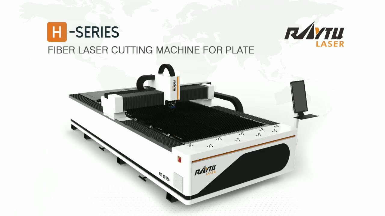 Станок лазерной резки с одним столом Raytu. Серия H / Raytu Laser cutting machine with one table.