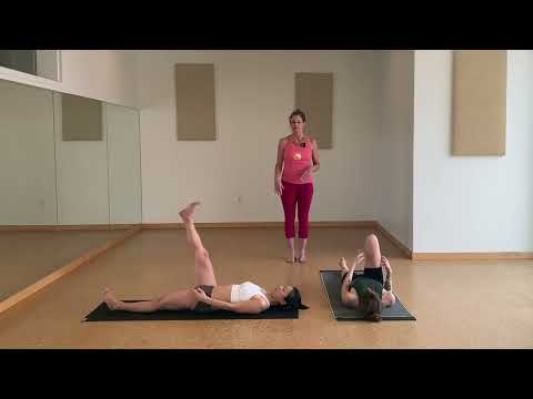 Hot Yoga Tutorial | Wind Relieving Pose | Pavanahmuktasana | Karen Rigsby