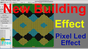 New pixel led building effect | pixel led building design | Pixel Led Programing | Pixel Led Effect