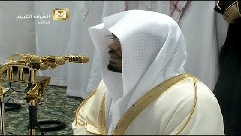 سورة الإنفطار إبداع لا يوصف ليلة 29 رمضان 1436هـ للشيخ ياسر الدوسري من المسجد الحرام