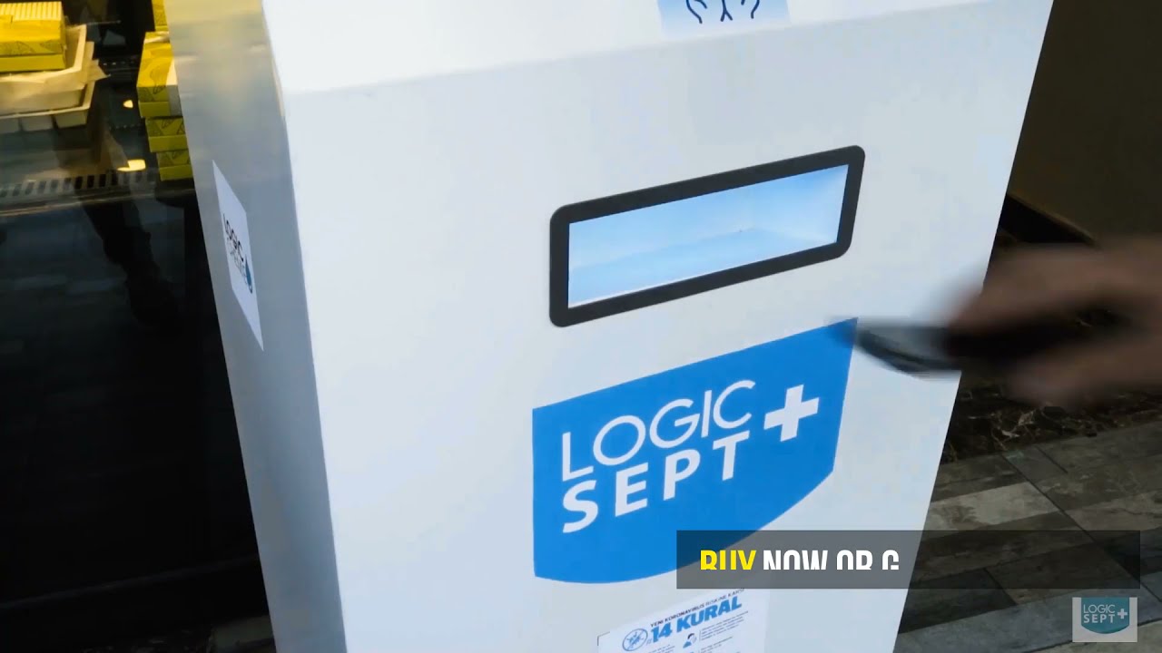 No touch hand sanitizer machine - Logic Develop