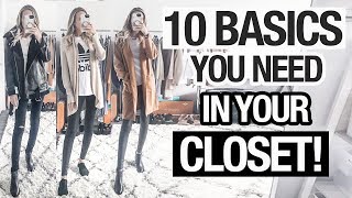 TOP 10 BASICS YOU NEED IN YOUR CLOSET! FALL 2018 screenshot 1