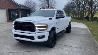 RAM 2500 on 33's with 22" Hostile Alpha's